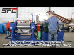Automatic New  Rubber Plastic Mixing Mill , Open Rubber Mixing Mill