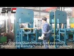 frame type vulcanizing press with Push-Pull Device