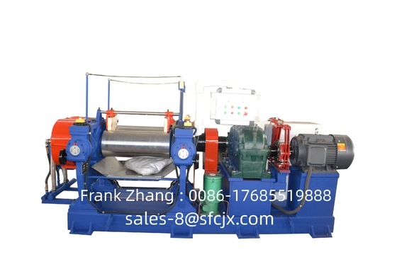 Good price With Mixing blade design  2 Roll Rubber Mixing Machine Customization online