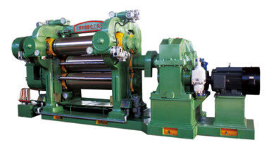 Good price Four-Roll Rubber Calender Machine with 360mm Roll Diameter 900mm Working Roll Length and Adjustable Friction Ratio online