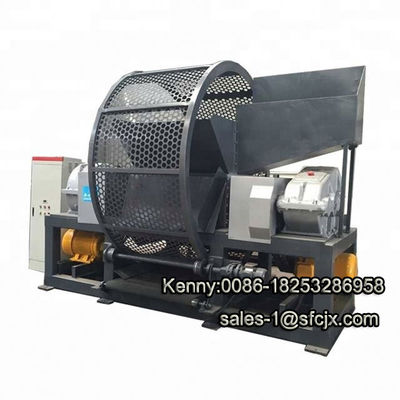 Good price ZPS-1200 Used Tire Shredder Equipment Double Shaft For Rubber Powder online