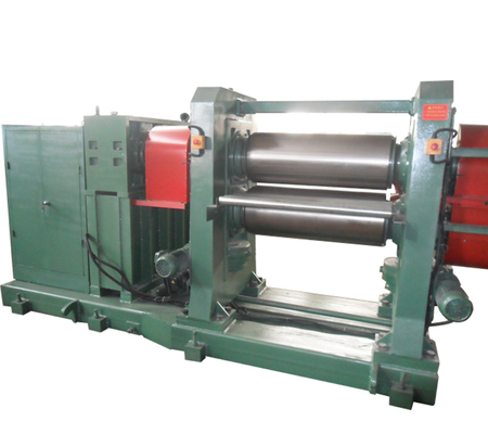Good price High Accuracy Two Roller Rubber Calender , Rubber Calender Production Line online